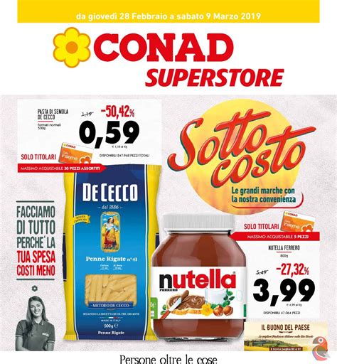 Volantino CONAD .